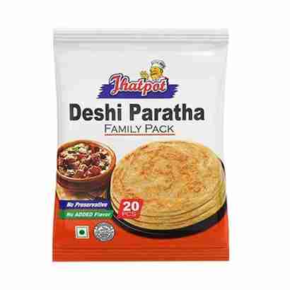 Jhatpot Deshi Paratha Premium Pack 20 pcs
